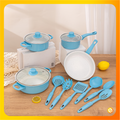 Set de Ollas y Batería de Cocina 13 Piezas
